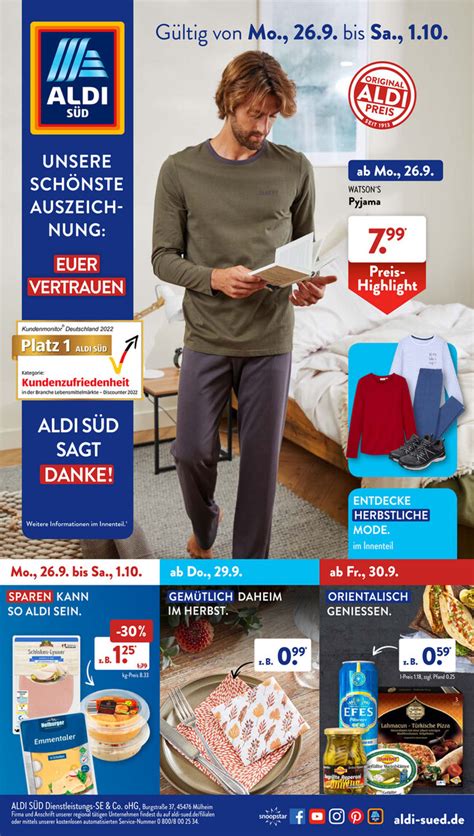 Online Im Neuesten Aldi S D Prospekt Bl Ttern