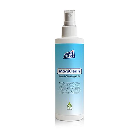 Magiclean Whiteboard Cleaning Fluid 250ml Bottle Magiboards