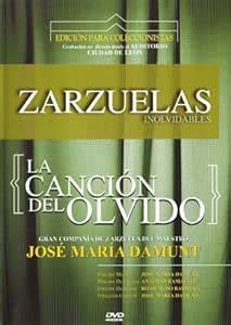 La Cancion Del Olvido Dvd Zarzuelas Amazon Mx Pel Culas Y