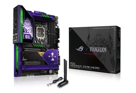 Asus Launches Neon Genesis Evangelion Z690 Motherboard And Geforce Rtx 3090 Graphics Card