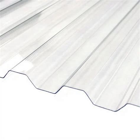 Film Coated Transparent Polycarbonate Roofing Sheet 2 Mm At Rs 950