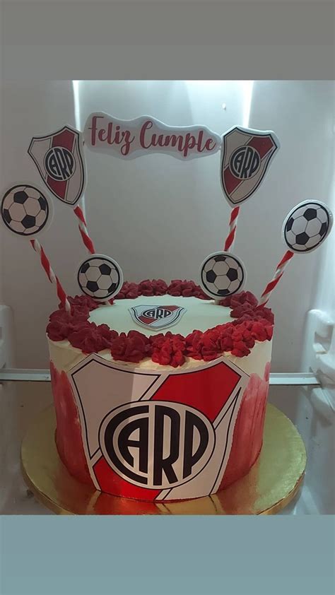 Torta En Torta De River Torta De River Plate Tortas Con Fotos