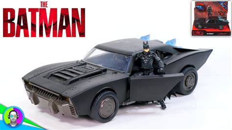 BATMAN BATMOBILE WITH FIGURE 2022 THE BATMAN MOVIE