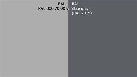 Ral Ral 000 70 00 Vs Slate Grey Side By Side Comparison