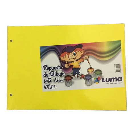 REPUESTO DIBUJO N5 COLOR LUMA Índigo Gráfica