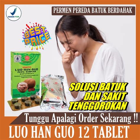 Promo Permen Pereda Sakit Tenggorokan Obat Batuk Berdahak Obat Pelega