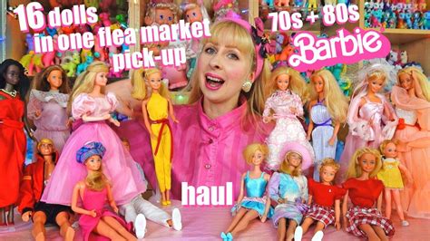 Huge Barbie Pick Up At The Flea Market Haul Of 70s 80s Vintage