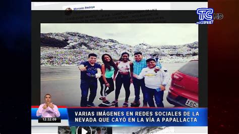 Cae nieve en la Vía a Papallacta Vídeo Dailymotion