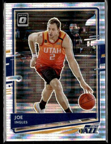 2020 21 Panini Donruss Optic Joe Ingles Pulsar Holo Prizm 64 Utah Jazz