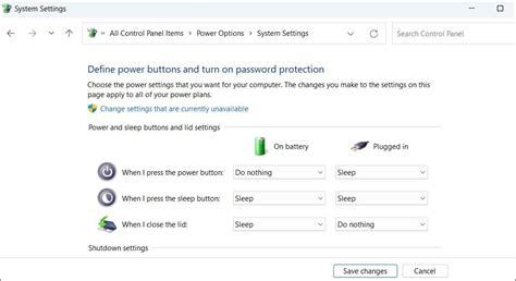 How To Change The Default Lid Close Action On A Windows Laptop