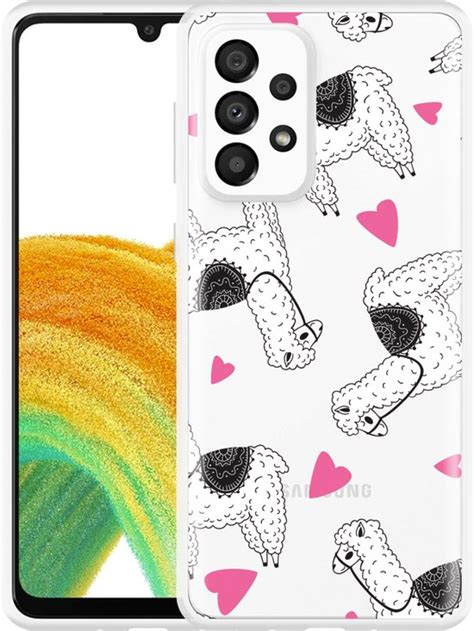 Cazy Hoesje Geschikt Voor Samsung Galaxy A Alpaca Bol