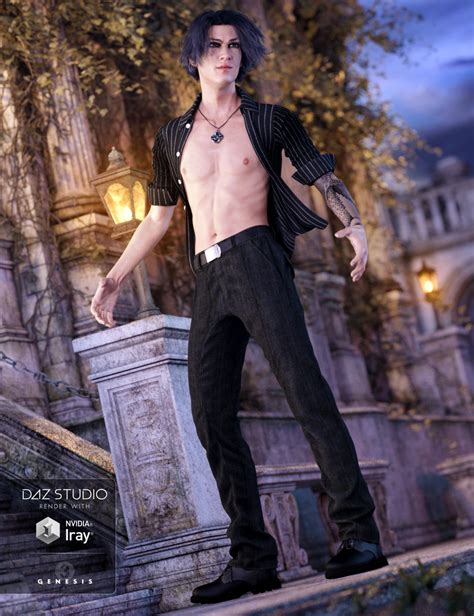 Attitude Outfit For Genesis 3 Male S Daz 3d