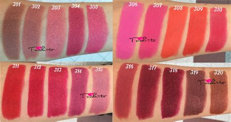 SWATCHES Rossetti Kiko Velvet Matte Lipstick Trucchi Tv