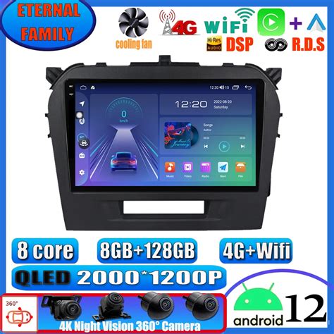 Qled Ips Android For Suzuki Vitara Car Radio