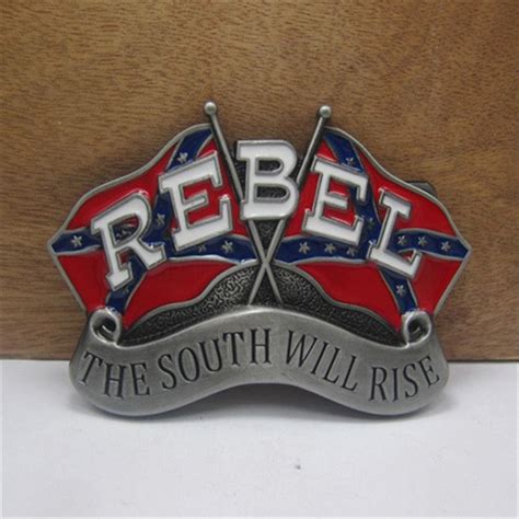 New Fashion Belts Confederate Southern South Rebel Flags Civil Flag