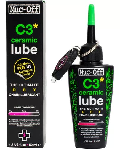 Lubricante Cadena Bicicleta Muc Off C3 Ceramic Seco 50ml MercadoLibre