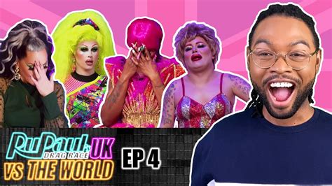 Drag Race Uk Vs The World Season 1 Episode 4 Reaction — Snatch Game