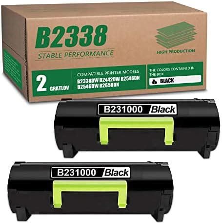 Amazon B Black High Yield Toner Cartridge Pack