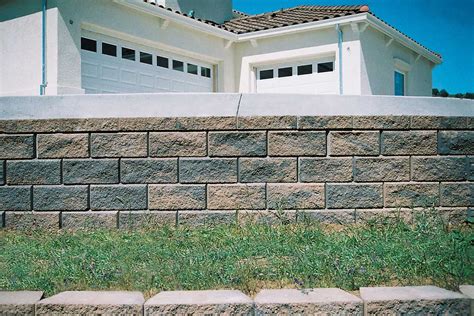 Keystone Compac® Structural Retaining Wall Block Montano Sand And Gravel And Septic Tanks