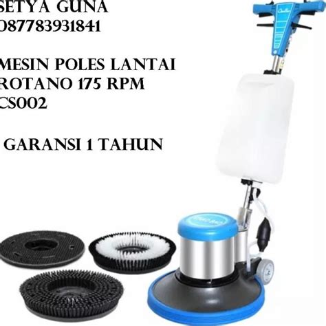 Jual Mesin Poles Lantai Floor Polisher Rotano Shopee Indonesia