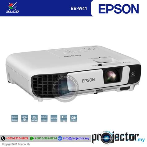 Epson EB-W41 WXGA Projector