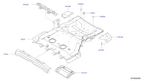 Nissan Murano Seat Track Reinforcement Rear G4520 5aama Sullivan