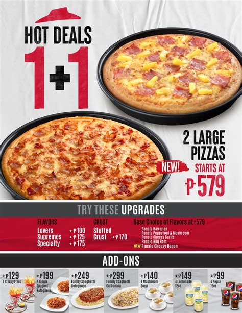 Pizza Hut Menu From 1984 At Will Pedroza Blog