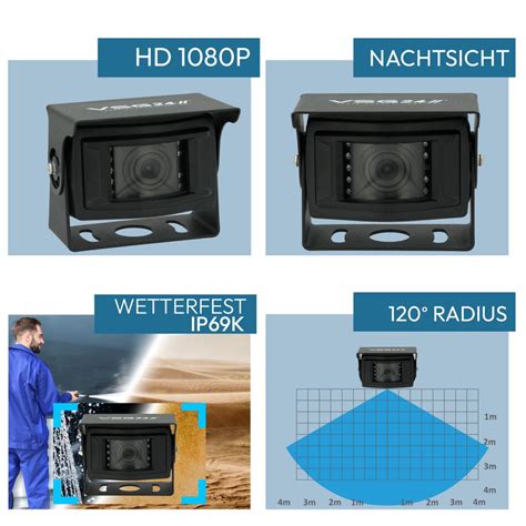 Profi Expert Set Profi Hd R Ckfahrsystem Kamera Ip K M