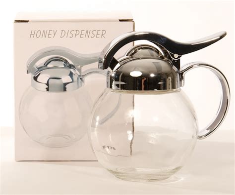 Glass Honey Dispenser | Grace Textile