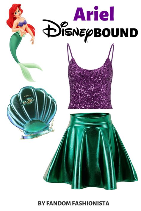 Ariel Disneybound Outfit Disney Bound Outfits Cute Disney Outfits Disney Inspired Outfits