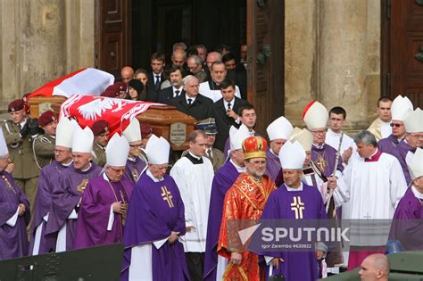 Funeral Of Polish President Lech Kaczynski Held In Krakow Sputnik