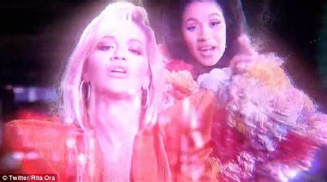 Rita Ora Kisses Cardi B As She Unveils Racy Video For Single Girls