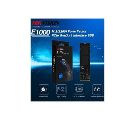 Hikvision E1000 M.2 256GB PCIe 3.0 NVMe Internal SSD HS-SSD-E1000(STD ...