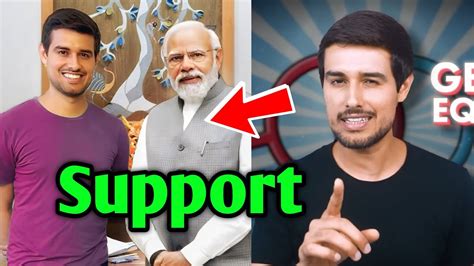 Dhruv Rathee Support To Narendra Modi Narendra Modi Thanks To Dhruv