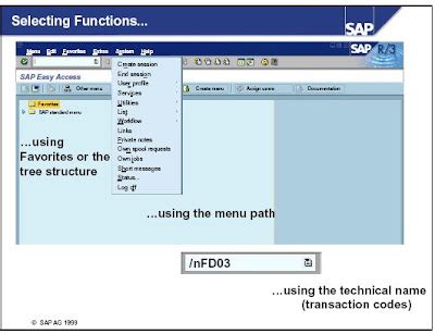 Sap Abap With Screenshots Sap Navigation