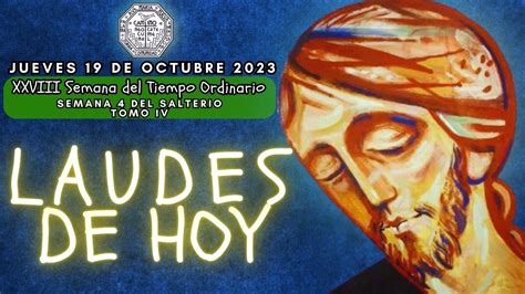 Laudes Del Dia De Hoy Jueves De Octubre Camino Neocatecumenal