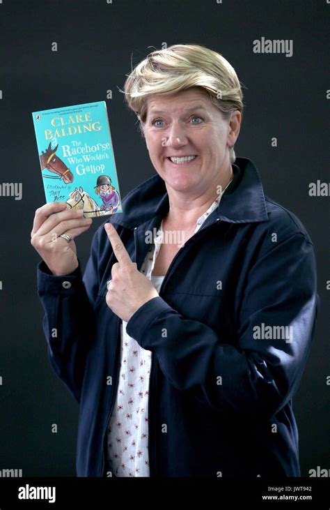 Broadcaster And Author Clare Balding At The Edinburgh International