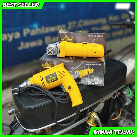 Jual PAKET HEMAT Paket Mesin Bor Listrik 10 Mm Variable Speed Dan