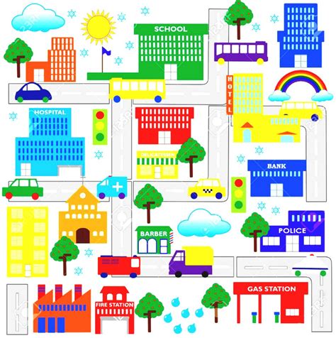 Download High Quality map clipart city Transparent PNG Images - Art ...