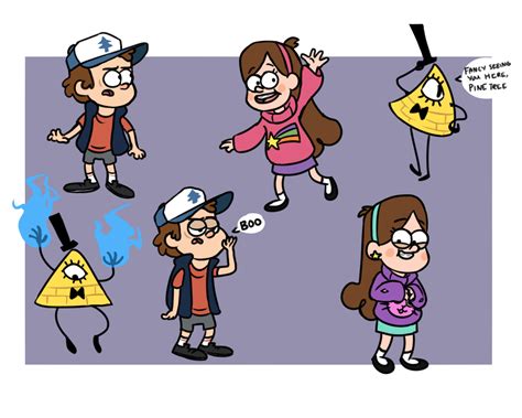 F Gravity Falls Doodles — Weasyl