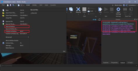 Suddenly Can T Publish Or Save A Game Studio Bugs Developer Forum