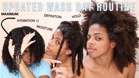 Updated Wash Day Routine For My Low Porosity High Density Type 4 Hair