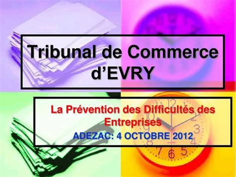 PPT Tribunal De Commerce DEVRY PowerPoint Presentation Free