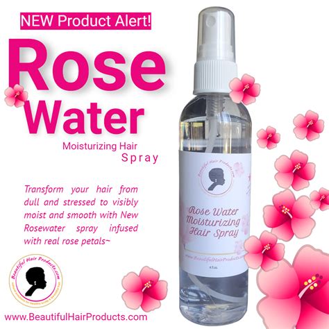 Rose Water Spray Beautiful Hair Products And Accessories Store