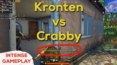 Kronten Vs Crabby Most Intense Gameplay Ever Both In Same Match