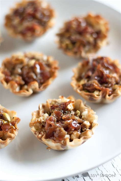 Sweet + Savory Phyllo Cups (Easy Appetizer Idea!) - A Sassy Spoon