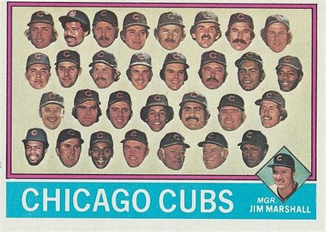 Chicago Cubs Team Cards 25 Years Of Cute Logos Floating Heads And