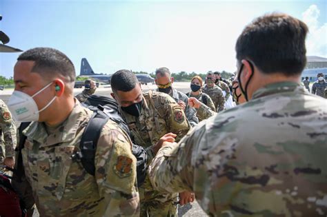 156th Contingency Response Group Airmen Depart Muñiz For Training 156th Wing Article Display