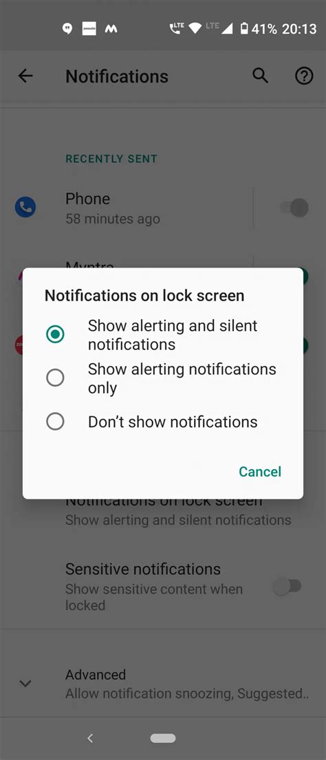 How To Hide Sensitive Notification Content From Lock Screen On Android