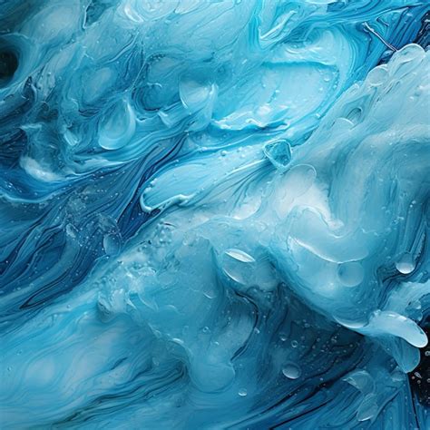 Premium Ai Image Aquamarine Color Splash